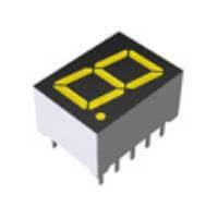ROHM Semiconductor LA-401XD ຈຸດສະແດງຕົວເລກ LED#1 DIGIT DISP.4" CA HI-BRIGHT YELLOW