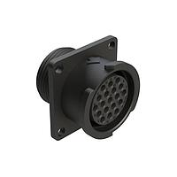 Amphenol SINE Systems FLS014N19S03 ຕົວເຊື່ອມຕໍ່ 19 POS SQUARE FLANGE RECEPT