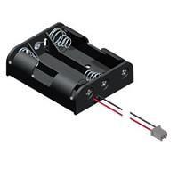 Keystone Electronics 2465CN ຖານຖ້ວມແບດເຕີຣີ 3 AA CELL HOLDER W/PC CONNECTOR