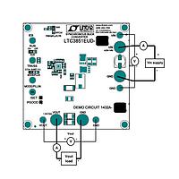 Analog Devices DC1432A-A ບົດທົດສອບຕົວຄວບຄຸມແຮງດັບໄຟຟ້າ - ຕົວຄວບຄຸມແຮງດັບໄຟຟ້າປ່ຽນແປງ LTC3851AUED ມີຄວາມສາມາດປັບແປງ C
