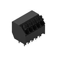 Wurth Elektronik 691410120005 ບລັອກຂໍ້ຕໍ່ຖານຢືນຢັນ WR-TBL 3.5mm pitch Monoblock THT ສີດຳ 45 ອົງສາ Dual Pin ການເຂົ້າສາຍສອງຂາວ ບໍ່ມີການສອດດ້ວຍກະແຈ Push In 5P