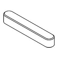 Sensata Technologies - BEI Sensors 9435/001 ກະແຈລົງຕົວເລກທີ່ມີແທ້ງເຫຼັ້ມເຫຼັ້ມທີ່ມີຂະໜາດ 4mm ແກ້ວ ໂດຍຍາວ 25mm