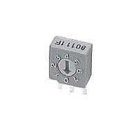 Nidec Components S-8031 ສະຫນອງສະລັບກົດວົງກົດ rotary code octal, complementary code, side adj.