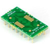 Chip Quik PA0182C ອາແດບເຕີ SSOP-16 ເປັນ DIP-16 SMT Adapter (0.635 mm pitch) Compact Series