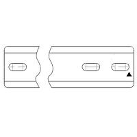 Amphenol Anytek DDRS10000100G DDR ລູກລົດນຳທາງ DIN RAIL NS35/15-STEEL-1000NS35/15-STEEL-1000STEEL (1m,1.5mm) ການຄຸມຄອງສີຟ້າແລະຂາວຊິງ
