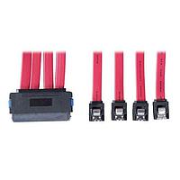 Tripp Lite S502-20N ສາຍຄອມພິວເຕີ 20IN 4IN1/4X1 SAS CBL, INTRNL