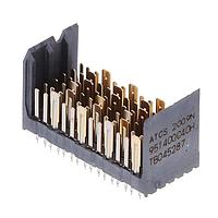 Amphenol TCS 951-400C-40H Headers Xcede Header, 4pr, 6 pos, ເປີດ