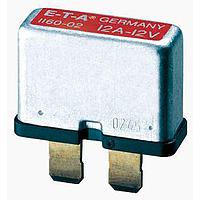 E-T-A Circuit Breakers 1160-02-15A ຕັດກວດວົງຈອນຄວາມຮ້ອນທີ່ກັບຄືນໄດ້ດ້ວຍຕົວເອງ, ມີເຄື່ອງຈັດການການກັບຄືນໂດຍຄວບຄຸມ, ເຫມາະສົມສໍາລັບການຕິດຕັ້ງໃນສະຖານທີ່ທີ່ບໍ່ສາມາດເຂົ້າເຖິງໄດ້. ໃນສະພາບການເກີນພາລະກິດ, ຕິດຕໍ່ຂອງຕັດກວດວົງຈອນຈະເປີດເພື່ອປົກປ້ອງວົງຈອນການເຮັດວຽກ. ກະບອກກະທົບກະລຸນາ.