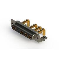 EDAC 630-9W4-250-4NB ຕູ້ຕິດຕໍ່ D-Sub ປະສົມມຸມຂວາ ຕູ້ຕິດຕໍ່ພະລັງງານ Combo D-Sub