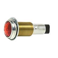 Littelfuse PL-522-RC ໄຟສະຫຼອງ PILOT, LED, 12V, ແດງ. M16, BLD