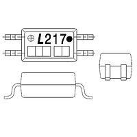 Lite-On LTV-217-A-G ອອບໂຕຄູເລີຣ໌ອອດພຸດທຣານຊິສເຕີ P/C LTV-217-A-G ປະເພດ STD.