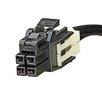 Molex 45130-0401 ການປະກອບສາຍສະເພາະ Nano-Fit 4CKT CBL ASSY DR 150MM BLK