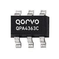 Qorvo QPA4363CTR7 ເກັນ ບລອກ ອແມພລິຟາຍເຣີສ 50-4000MHz 3V SiGe Gn 13.6dB -40C +105C