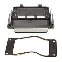 Amphenol Tuchel C146-10F048-001-1 ກອງປົກຄອງ Bulkhead Housing Heavy Mate