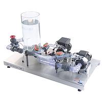 Armfield FM51 ຊຸດ ແລະ ຫນ່ວຍບໍລິການສາທິດເຄື່ອງສູບຂະຫນານ (2.2 L/sec; max 1800 rpm/1500rpm)