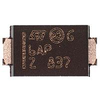 STMicroelectronics SMA6F8.5A ດາຍໂອດ TVS 600 W, 8.5 V TVS ໃນ SMA Flat