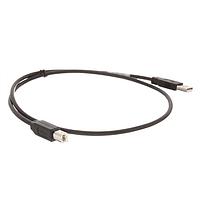 AMP Connectors - TE Connectivity 1487595-3 USB 2.0 USB A-B 28/26 ສີດຳ .83 M