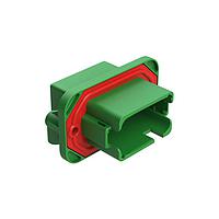 Amphenol SINE Systems AT13-12PC-BM21CP ຕົວເຊື່ອມຕໍ່ລົດຍນຕະຫລາດ 12 ຕຳແໜ່ງ 90 ຟແລນຈ໌ມາຍງຕູ້ບອດ PCB