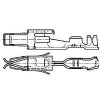 AMP Connectors - TE Connectivity 927771-1 (Mouser Reel) Quick Connect JTIMER SKT 20-17 ມົນມົນ 1000