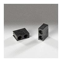 BIVAR H-301C-2-120 ອຸປະກອນຕິດຕັ້ງ LED ຖືກ LED 3mm 2 ລະດັບ ສີດຳ