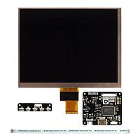 Pimoroni PIM372 ຊຸດຈອງສະແດງຢູ່ໜ້າຈໍ HDMI 8" IPS LCD Screen Kit (1024x768)