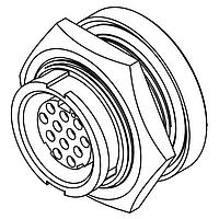 CONXALL W4282-10SG-300 ຕົວເຊື່ອມ MU WR PNL 10#20 SKT SOLDER