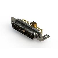 EDAC 629-21W1640-7T4 ຕູ້ຕິດຕໍ່ D-Sub ປະສົມມຸມຂວາ ຕູ້ຕິດຕໍ່ພະລັງງານ Combo D-Sub