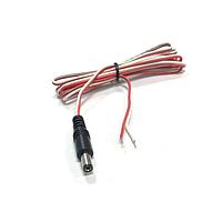 Kobiconn 172-7443-E ສາຍກະແສ DC 2.1 DC PLG ZIP CORD 72" ແດງ/ຂາວ S/T