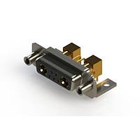 EDAC 630-7W2-640-5T6 ຕູ້ຕິດຕໍ່ D-Sub ປະສົມມຸມຂວາ ຕູ້ຕິດຕໍ່ພະລັງງານ Combo D-Sub