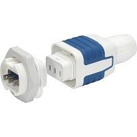 Schurter 4312.0012 ອາເດບເຕີ APPL COUPLER 10A QC 6.3 ຂາວ ຟ້າ