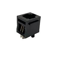 Adam Tech MTJ-643X1 ປຸ່ມຕໍ່ເຊື່ອມ MODULAR JACK 6P4C
