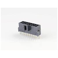 Molex 105312-3616 ຮອດເດີແລະຮອງສາຍ NANOFIT HDR VT DLR FRK 16CKT 30AU BLK