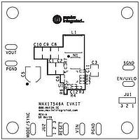 Analog Devices MAX17546EVKITA# ຕົວຄວບຄຸມແຮງໂຕລະຟັດ - ຕົວຄວບຄຸມສະຫວັດດີງ 4.5V 42V, 5A, ປະສິດທິພາບສູງ, ຕົວແປງ DC-DC ລະດັບລົງທີ່ມີການຊ່ວຍເຫຼືອພາຍໃນ