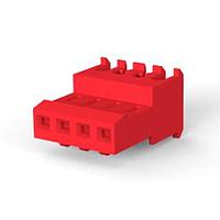 AMP Connectors - TE Connectivity 3-641311-4 ຮູງຮັບ Receptacle 04P MTA-100 ASSY