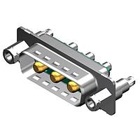 Molex / FCT 173107-1027 ຕູ້ຕໍ່ຕໍ່ສະຕິກ D-Sub ປະກອບ FCT ML DSUB STR PC PLG 3W3 W/SNAPIN