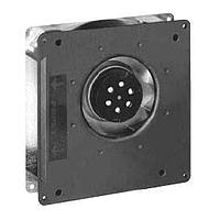 ebm-papst RG125-19/06 ພັກລະບົບພັກລະບົບລົດໄຟ AC Radial Blower, 180x180x40mm, 115VAC, 55.3CFM, 19W, 2750RPM, Ball, FlatPak