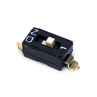 APEM DM01 ສະຫນາມສະຫນອງ DIP SPST 0.025A 24VDC