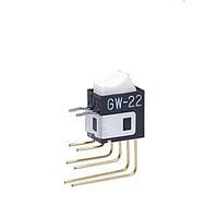 NKK Switches GW22RBV ສະຫນັບສະຫນູນ Rocker Switches DPDT ON-ON WHT VERT ROCKER ACTUATOR