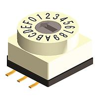 Diptronics RBM2-16RBVR ສະຫນັບສະຫນູນການສະຫນອງສະຫນອງ SMD 3X2 TERM 16 STEP FLAT HEAD ACT