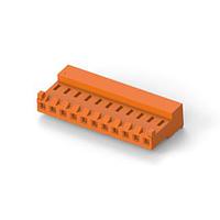 AMP Connectors - TE Connectivity 4-644460-1 ການປະກອບ Receptacle 11P MTA156 CONN ASSY 18AWG ORA