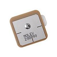 Molex 208890-0001 ແນວຮັບສະສົມສະຕິກເຊຣມິກ GPS ແນວຮັບສະສົມພາດ 18x18x2MM