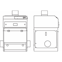 Air Science P5-24-XTS (RX) -G Hood Fume ແບບບໍ່ມີທໍ່ (24")