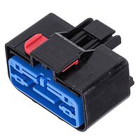 Aptiv 13582973 ຕົວເຊື່ອມຕໍ່ລົດ 14 ທາງ ຜູ້ຍິງ APEX 2.8 ບໍ່ມີຝາ ສີດຳ CONN