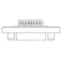 Molex / FCT 173110-0184 ຕູ້ຕໍ່ສູນສູງ D-Sub FCT HD SDR RCPT 44 PN SLD FMNT