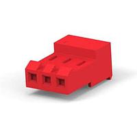AMP Connectors - TE Connectivity 3-641150-3 ການປະກອບ Receptacle 03P MTA156 ASY 22AWG ແດງ LF