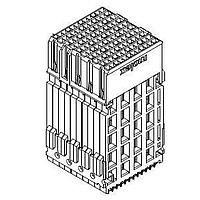 Molex 170390-1033 ຮູບຮ່າງການກະທົບ Receptacles 4x6 85 Ohm 37mm Open Mezzanine