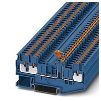 PHOENIX CONTACT 3210177 ບລອກທເີມິນອລບຣີທີ່ລະບົບ DIN Rail PT 2 5-TWIN-MTB BU