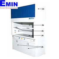 DaiHan DH.WHD02424 Premium Ducted Fume Hood (Air Curtain; 2400X800X2350mm, 220V)