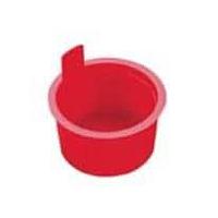 Caplugs L-21 ອຸປະກອນເສີມ LIFT TAB TAPERED PLUG ແດງ LDPE