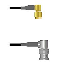 Amphenol Custom Cable Q-3400D0003024i ສາຍສະບັບ RF SMA-RP/BNC-RP G174 24I